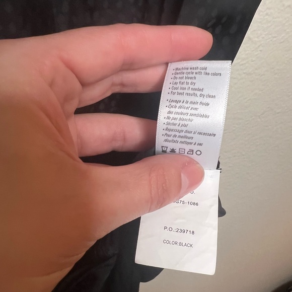 Paige Cerisa Surplice Bodysuit in Black - Picture 7 of 7